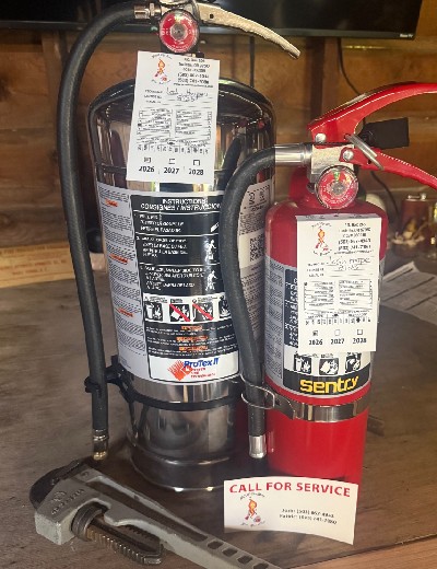 Fire extinguishers